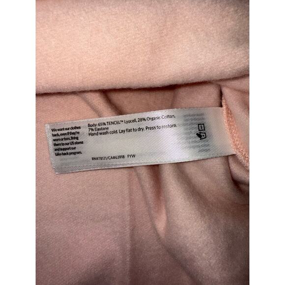 Eileen Fisher PM Crew Neck oversize Tunic Pink Cotton/Tencel Soft Lagenlook NWT - Picture 4 of 9